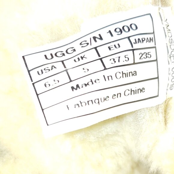 UGG Australia Belcloud Leather Suede Tall Waterproof Boots Size 6.5 Cognac - Picture 3 of 11